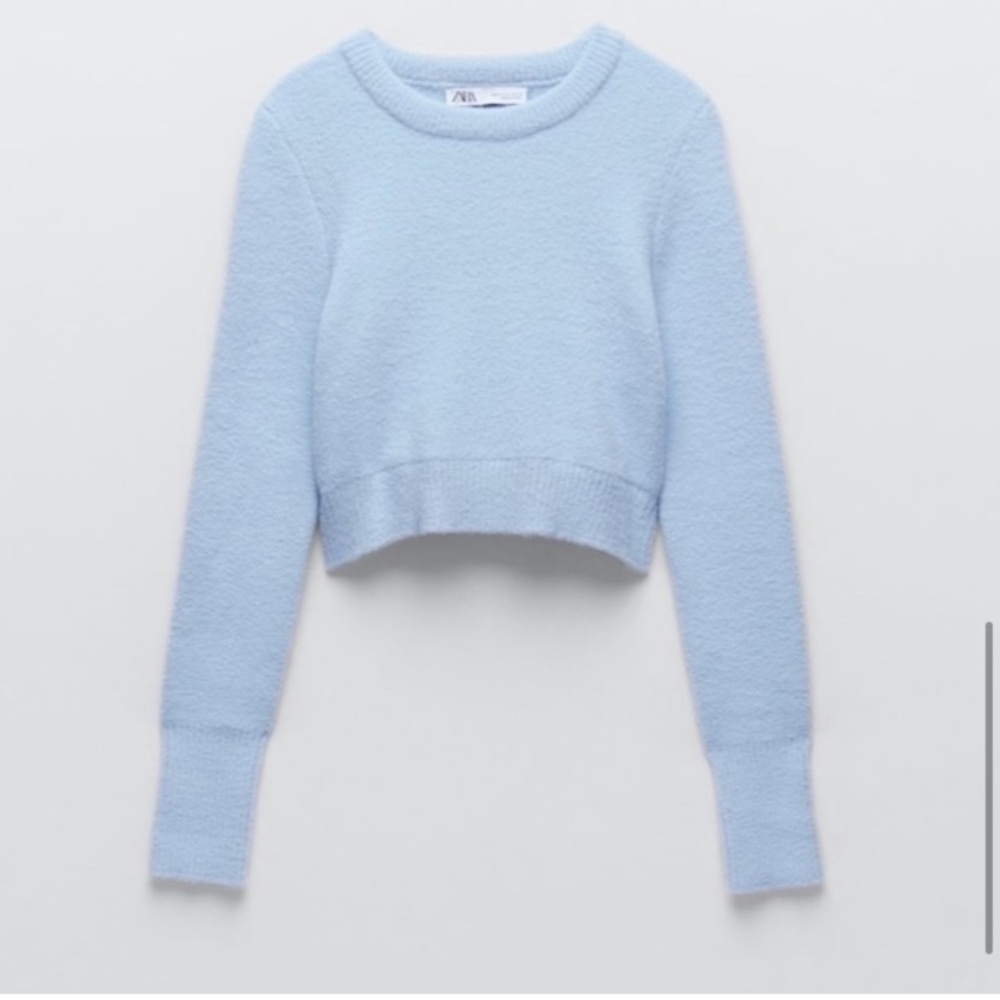 Cropped Zara sweater